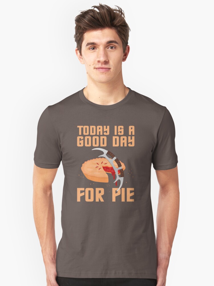 Alternate view of Klingon Pie Slim Fit T-Shirt