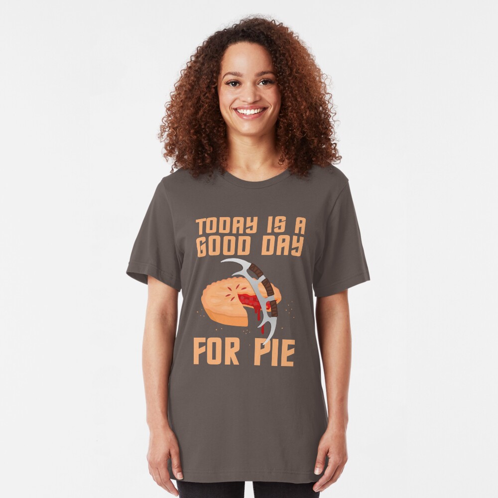 Klingon Pie Slim Fit T-Shirt