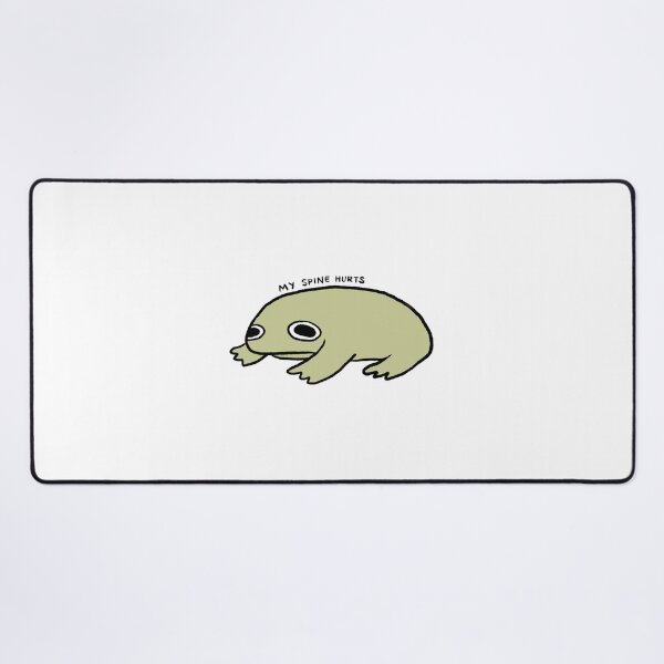 Item preview, My Spine Hurts | Muddy Green Frog designed and sold by iristocat.