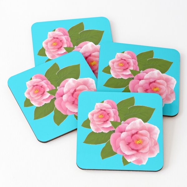 Item preview, Pink camellia flower designed and sold by gramizzia.