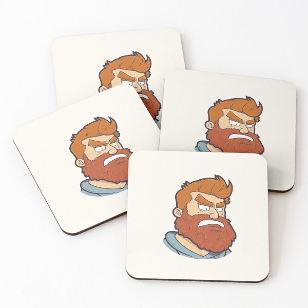 Item preview, Mad red head ginger cartoon  designed and sold by ExplodedToons.
