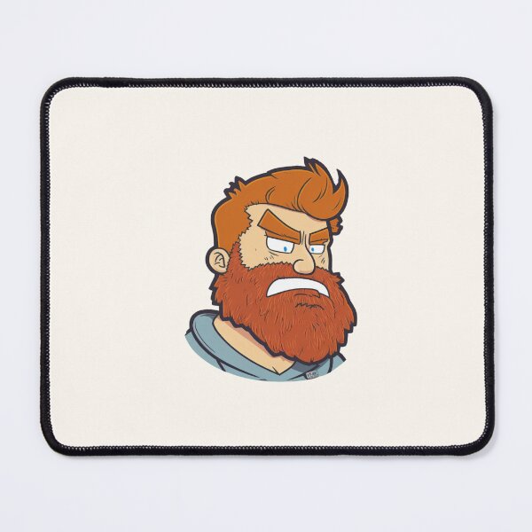 Item preview, Mad red head ginger cartoon  designed and sold by ExplodedToons.
