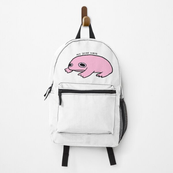 Item preview, My Spine Hurts | Pink Frog designed and sold by iristocat.