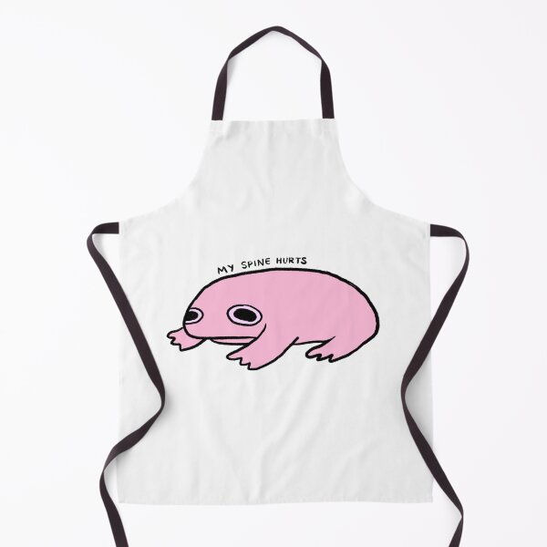 Item preview, My Spine Hurts | Pink Frog designed and sold by iristocat.
