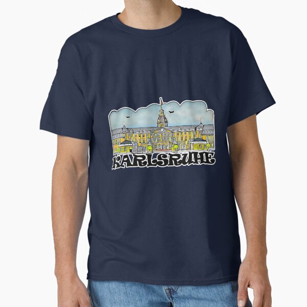 Item preview, Karlsruhe Castle Text Karlsruhe black designed and sold by AikasHeaven.