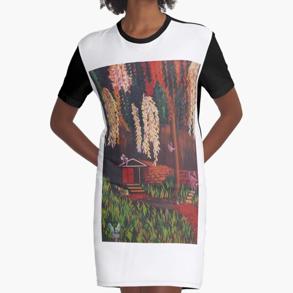 Magic Afternoon Graphic T-Shirt Dress