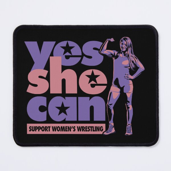 Item preview, Yes she can wrestle designed and sold by AirborneArtist.