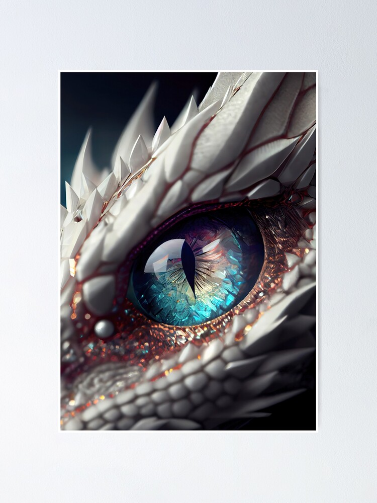 Art Poster Fanstasy dragon eye II