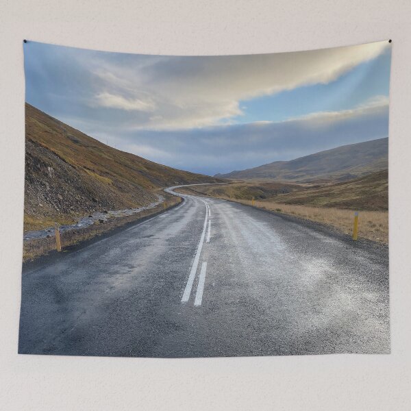 Item preview, Wet and windy road designed and sold by DrAgonPhotos.
