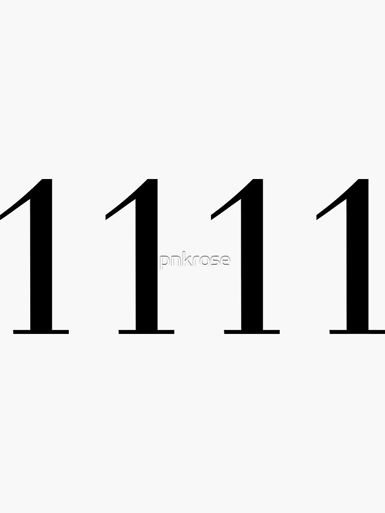 1111 angel number