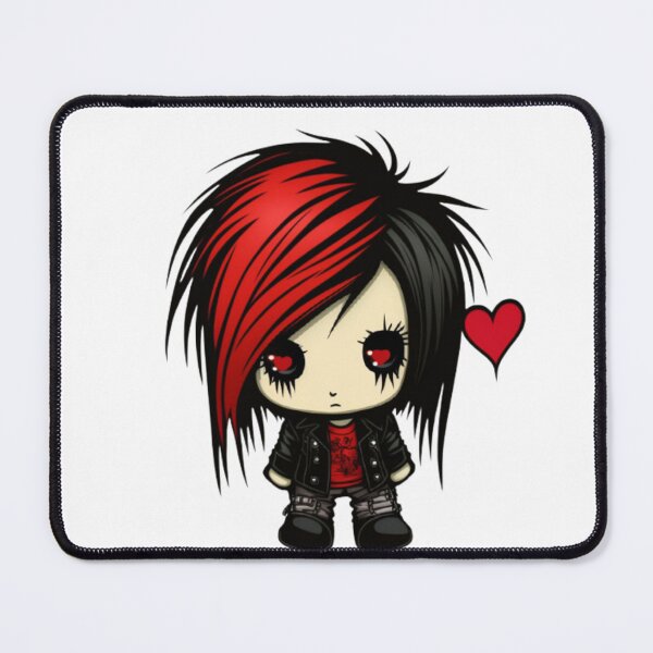 Item preview, Emo Chibi In Love designed and sold by Healio2.