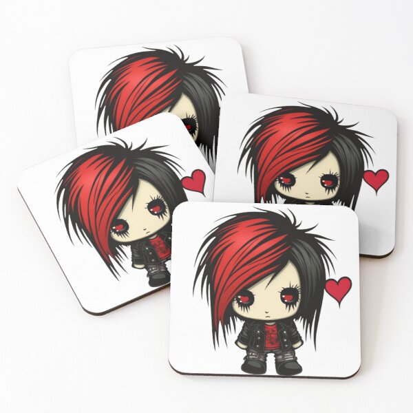 Item preview, Emo Chibi In Love designed and sold by Healio2.