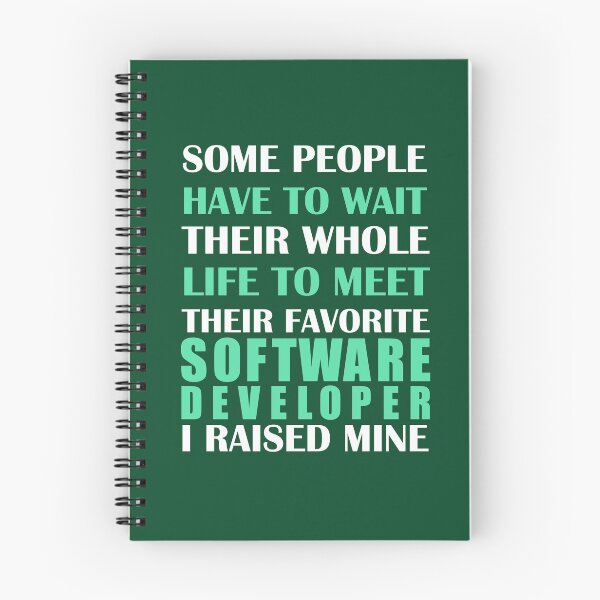 Item preview, Software Developer I Raised Mine Proud Parent designed and sold by AlwaysAwesome.