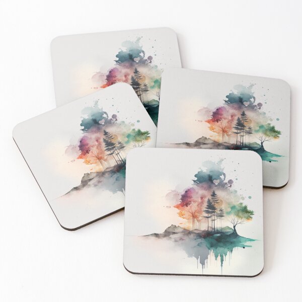 Item preview, Relaxing Watercolor #114 designed and sold by Avocado Design Studio.