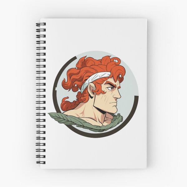Item preview, Greek red head ginger god designed and sold by ExplodedToons.