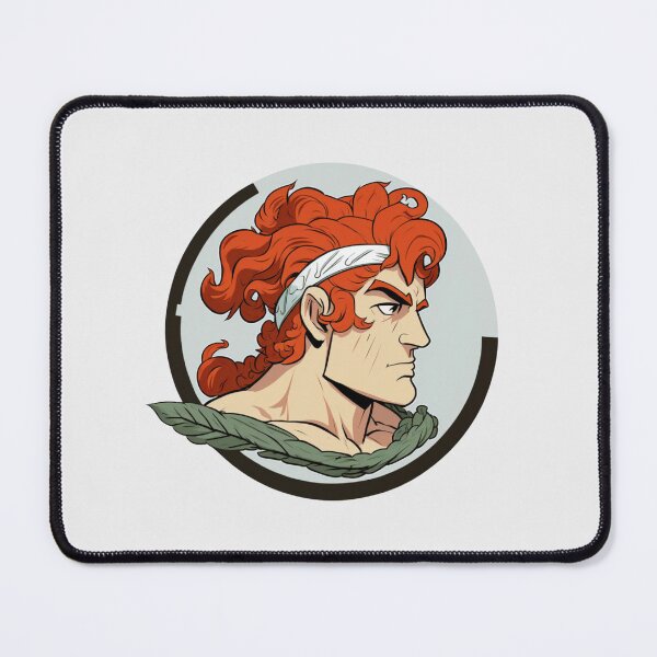 Item preview, Greek red head ginger god designed and sold by ExplodedToons.