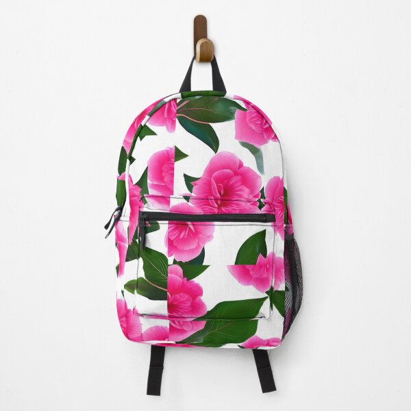 Item preview, Pink camellia flower pattern designed and sold by gramizzia.