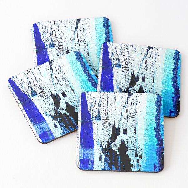 Item preview, abstract art blue designed and sold by AUEROCHSE.