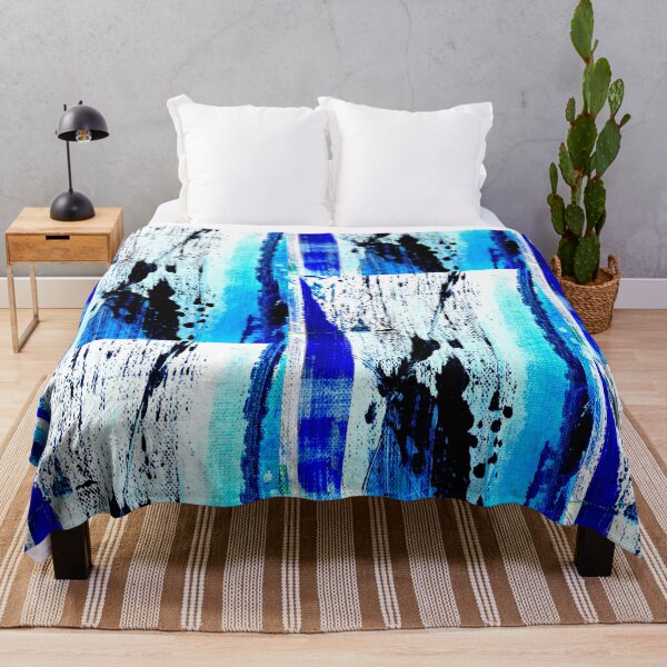 Item preview, abstract art blue designed and sold by AUEROCHSE.