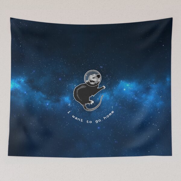 Item preview, Space Possum - Funny Introvert Anxiety Outer Space Design designed and sold by BoyPilot Goods.