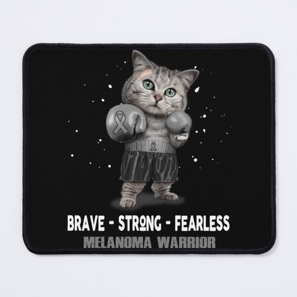 Item preview, Melanoma Warrior - BRAVE STRONG FEARLESS designed and sold by Berriosly.