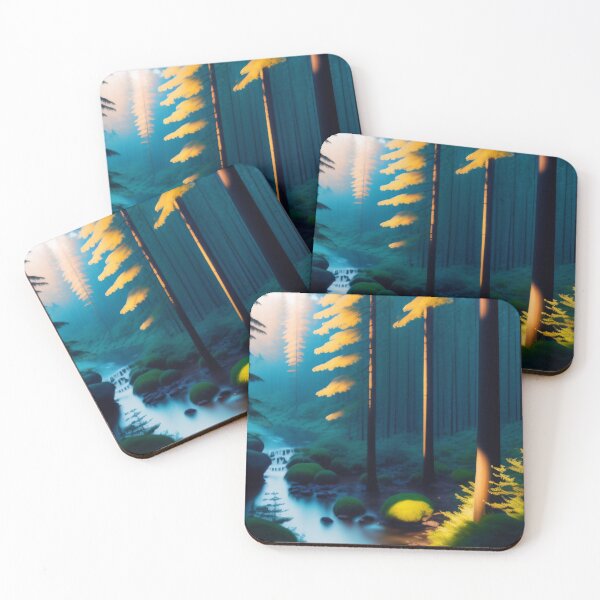 Item preview, Mysterious forest | Beautiful Landscapes | Original Digital Art designed and sold by ArtworkbyEmmy.