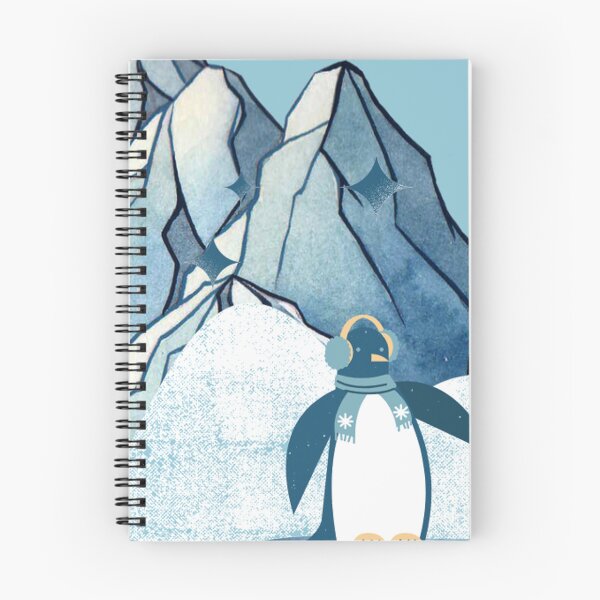 Item preview, Penguin with earmuffs designed and sold by therapymama.