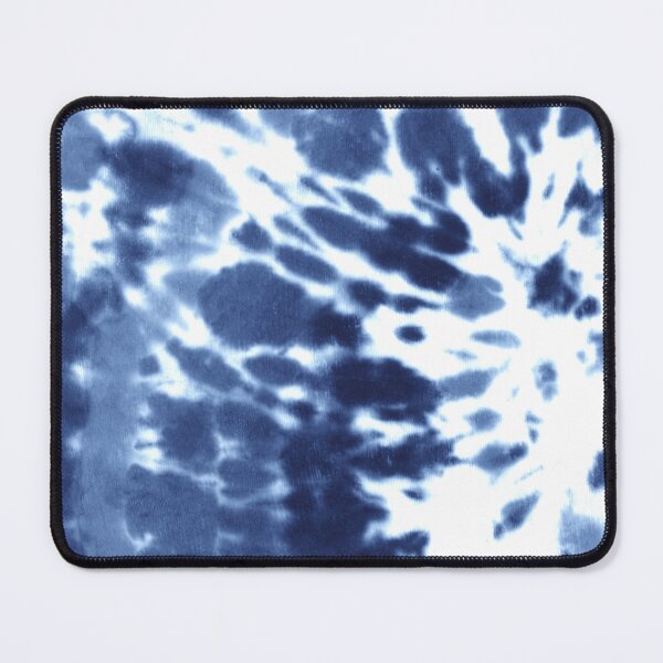Item preview, Tie dye spiral shibori indigo blue navy white background designed and sold by olgersart.