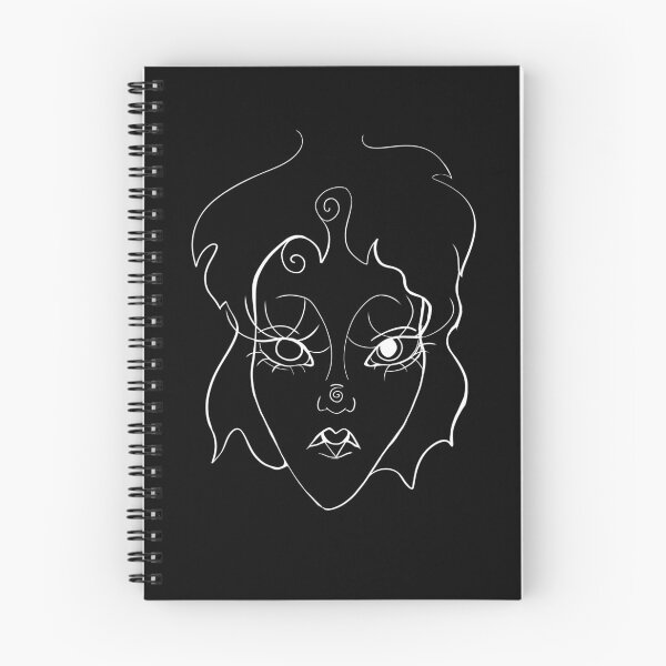 Item preview, Woman Potrait white line freehand designed and sold by Zarcka.