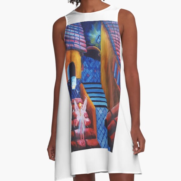 Guarding the Way A-Line Dress