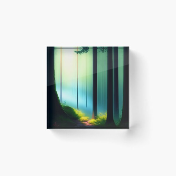 Item preview, Mysterious forest | Beautiful Landscapes | Original Digital Art designed and sold by ArtworkbyEmmy.