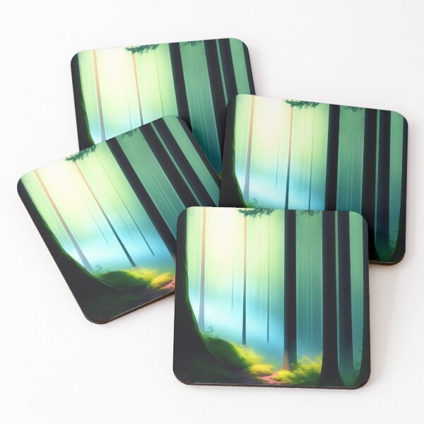 Item preview, Mysterious forest | Beautiful Landscapes | Original Digital Art designed and sold by ArtworkbyEmmy.