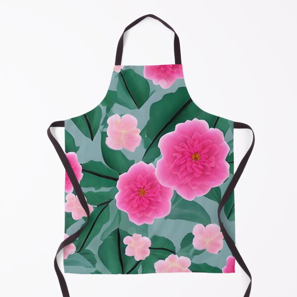 Item preview, Pink camellia flower pattern designed and sold by gramizzia.