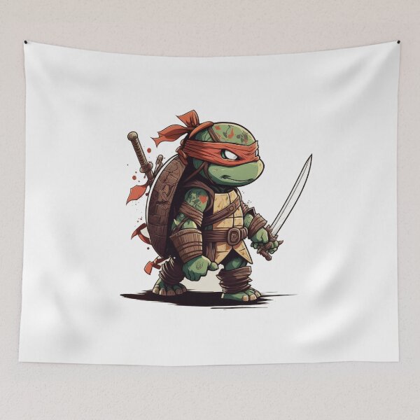 Item preview, Ninja Turtle Michelangelo fan art designed and sold by Consciousmess.