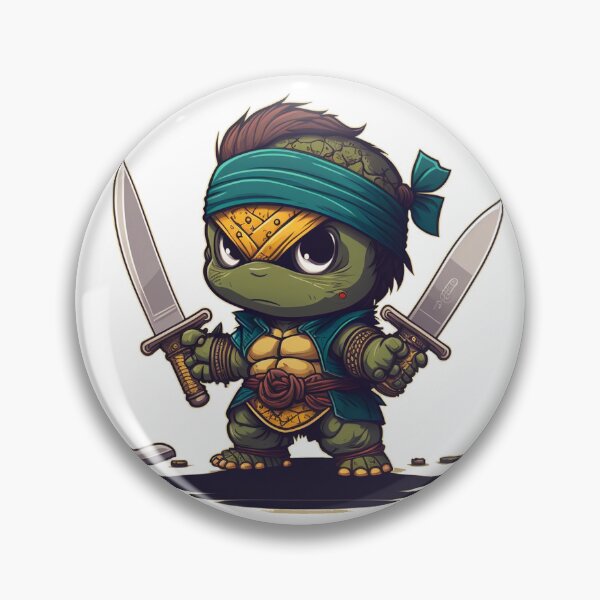 Item preview, Chibi ninja turtle designed and sold by Consciousmess.