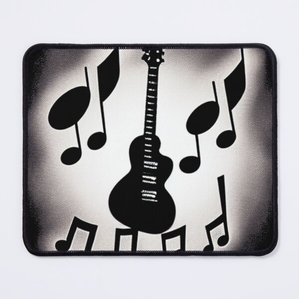 Item preview, Guitar and Musical Notes designed and sold by culturageekstor.