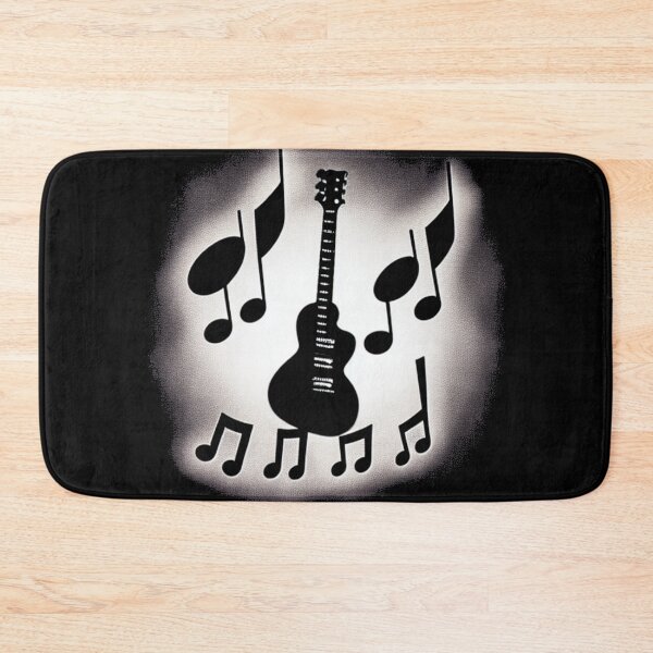 Item preview, Guitar and Musical Notes designed and sold by culturageekstor.
