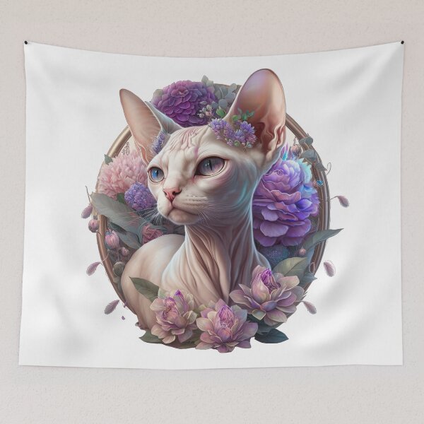 Item preview, Sphynx Cat Pastel designed and sold by TortoPlusa.