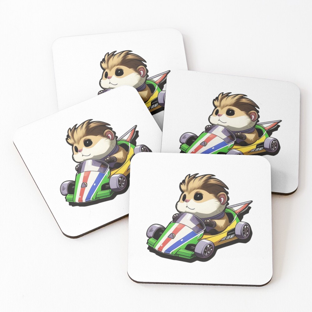 Item preview, Coasters (Set of 4) designed and sold by Mooostickers.