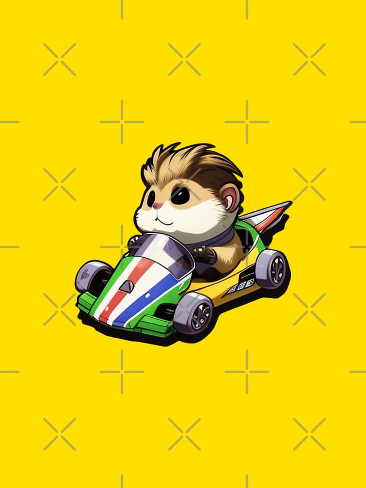Thumbnail 4 of 4, iPhone Case, Hamster Racer designed and sold by Mooostickers.