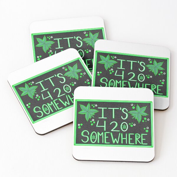Item preview, It's 420 Somewhere designed and sold by Ellie Erickson.
