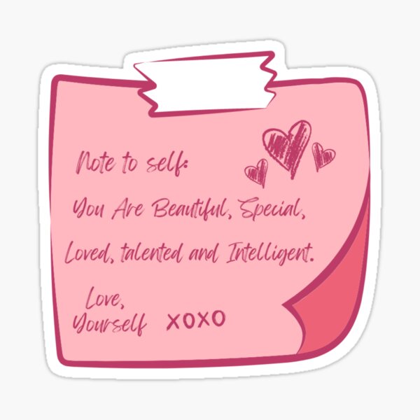 Artikel-Vorschau von Notiz an mich selbst, designt und verkauft von VisualDepth.
