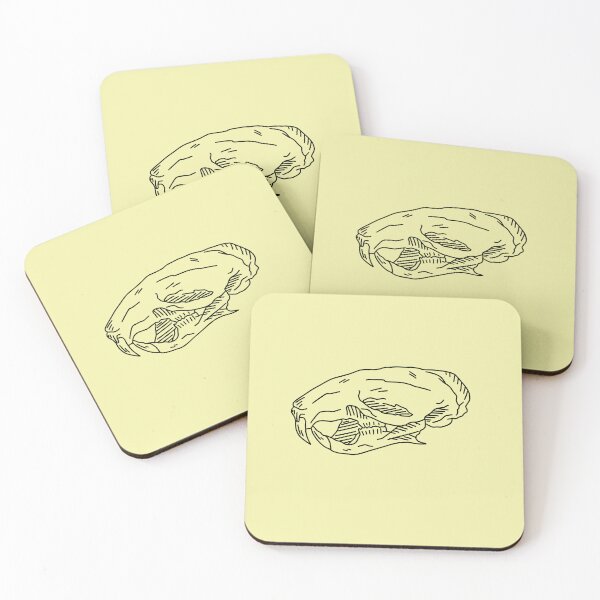 Item preview, Mouse Skull Outline Drawing designed and sold by Rachels-Hue.