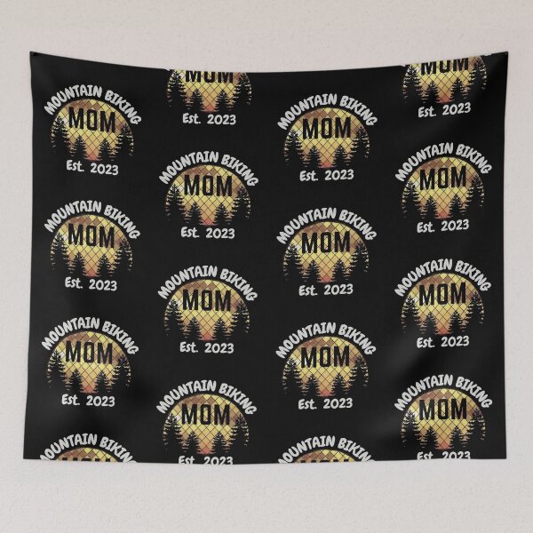Item preview, Mountain Biking Mom Est. 2023 designed and sold by CarefulCaptures.