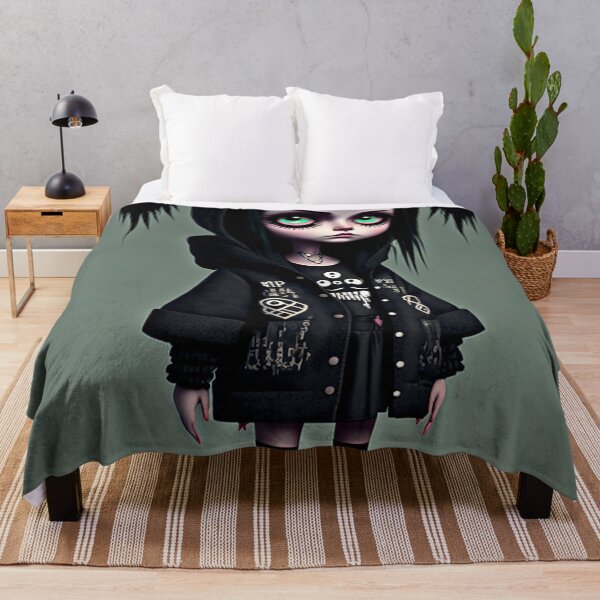 Item preview, Cute little 3D Goth Character designed and sold by Simone Davino.