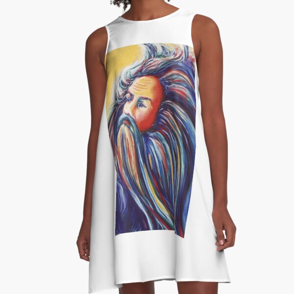 Father Time A-Line Dress