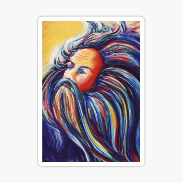 Father Time Sticker