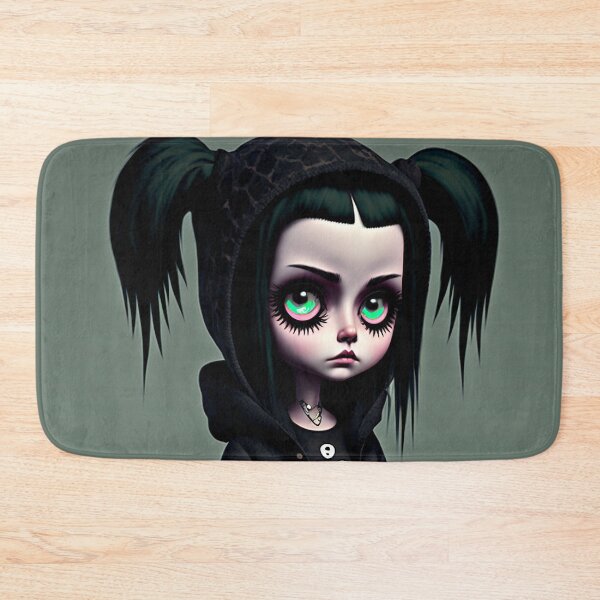 Item preview, Cute little 3D Goth Character designed and sold by Simone Davino.