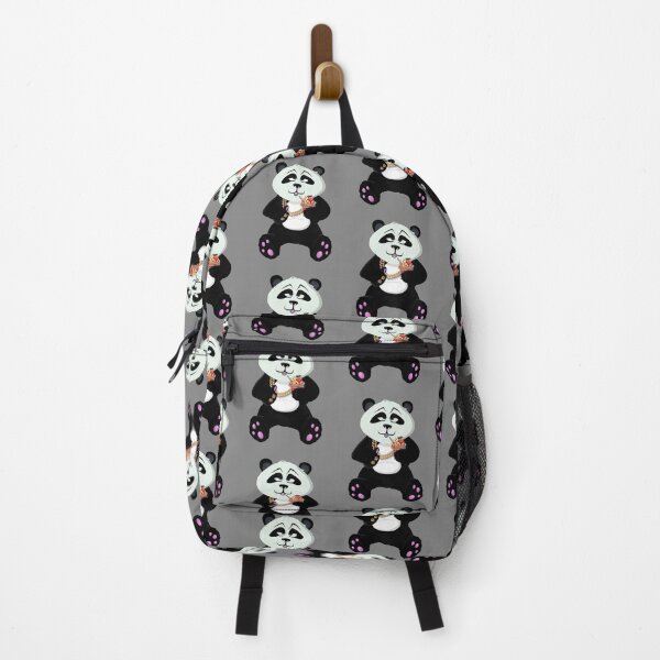 Item preview, Cartoon panda with gold and smoothie designed and sold by TipTopTapo.