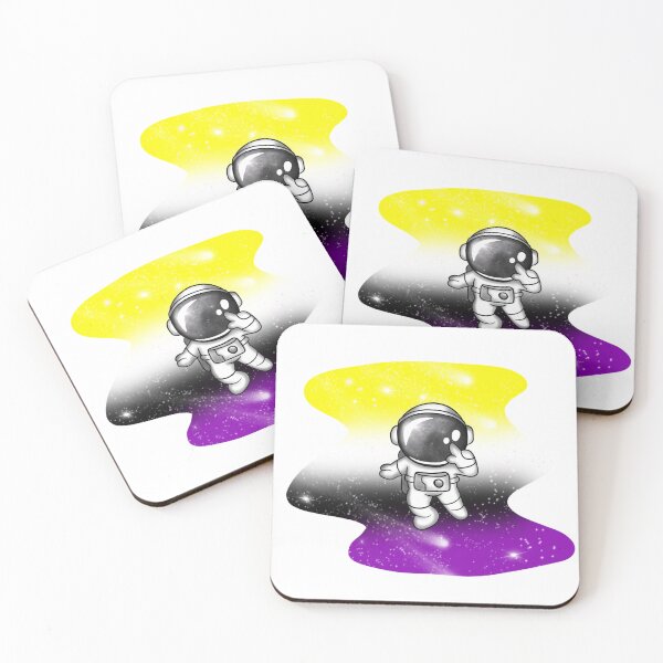 Item preview, Nonbinary Astronaut designed and sold by JinxtheMirage.